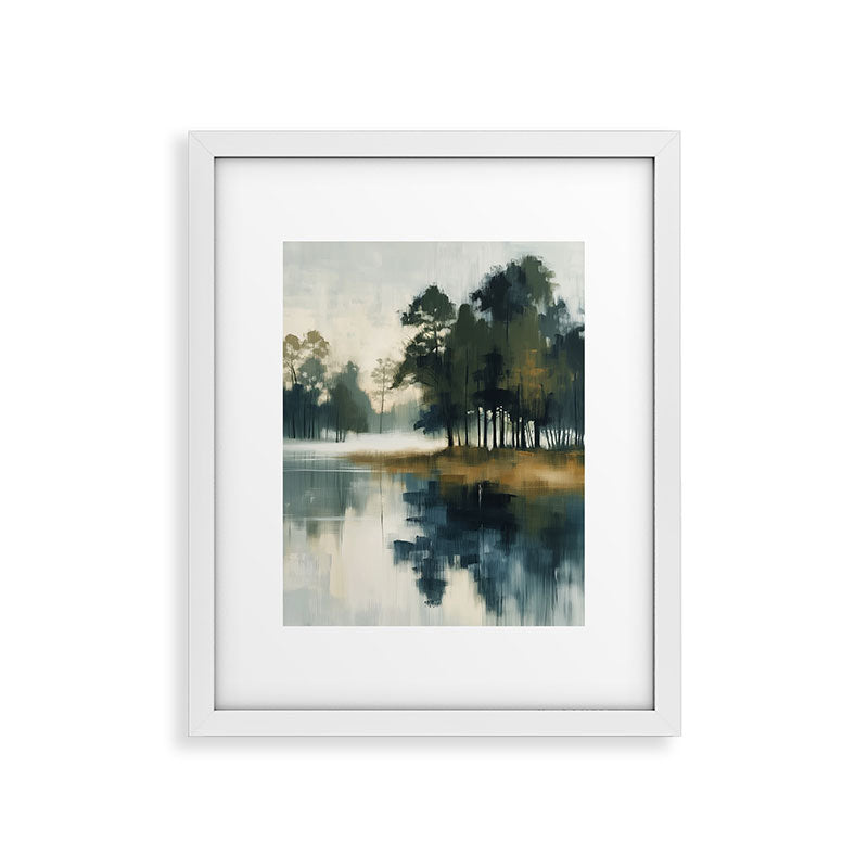 Country Lake II Framed Art Print Gallery Image 25