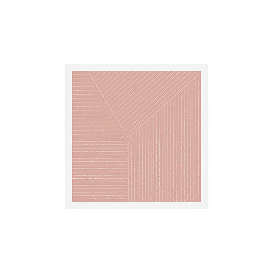 Lines (Blush Pink) Art Print Gallery Image 1