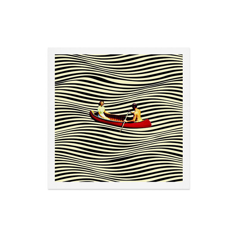 Illusionary Boat Ride Art Print Gallery Image 5
