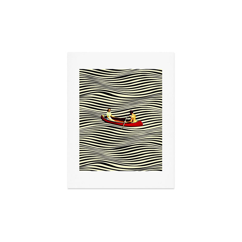 Illusionary Boat Ride Art Print Gallery Image 3
