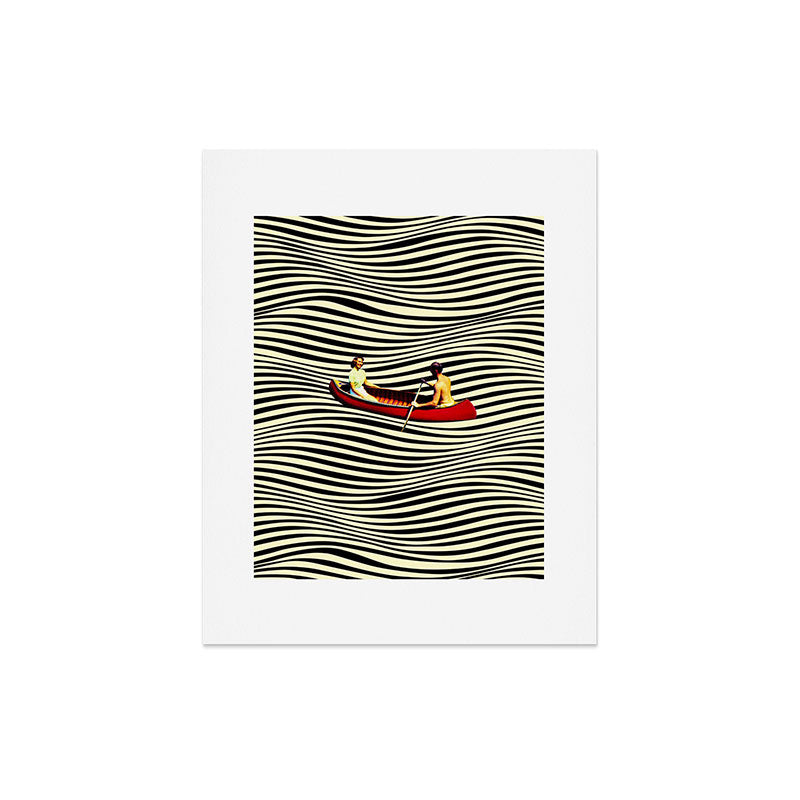 Illusionary Boat Ride Art Print Gallery Image 7
