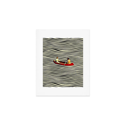 Illusionary Boat Ride Art Print Gallery Image 1