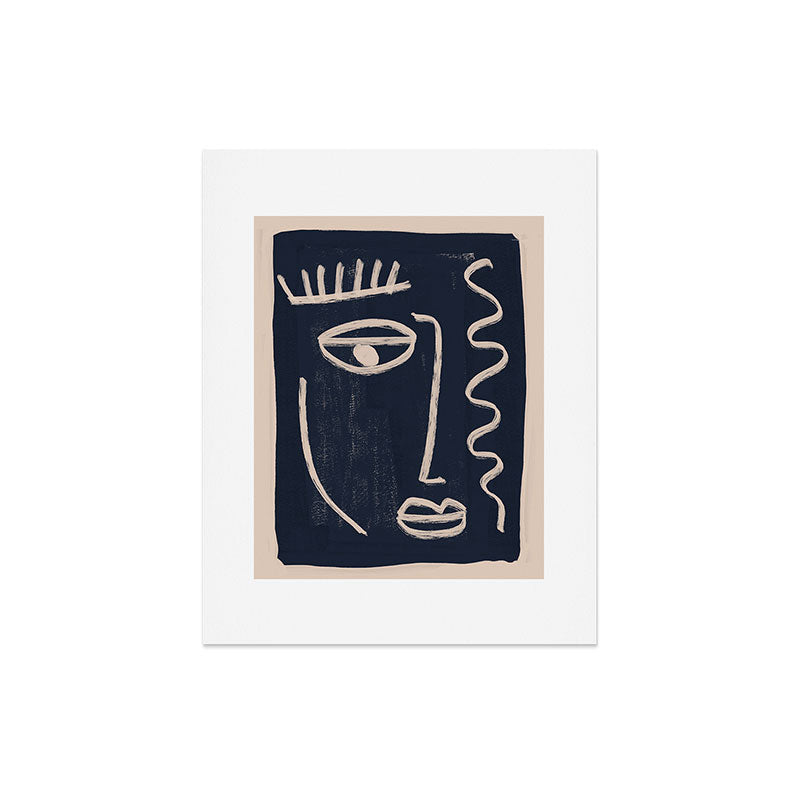 Abstract Face 23 Art Print Gallery Image 5