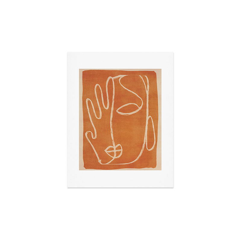 Abstract Face 25 Art Print Gallery Image 2