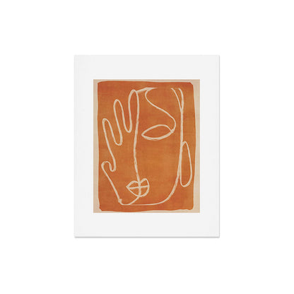 Abstract Face 25 Art Print Gallery Image 5