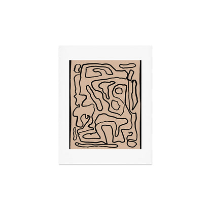 Abstract line art 161 Art Print Gallery Image 2
