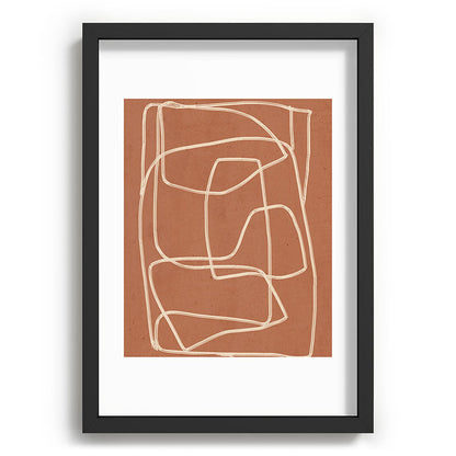 Abstract line art 22 Framed Art Print Gallery Image 59