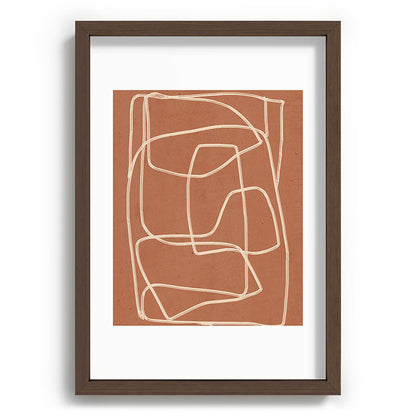 Abstract line art 22 Framed Art Print Gallery Image 65