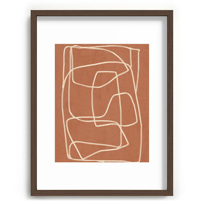 Abstract line art 22 Framed Art Print Gallery Image 66