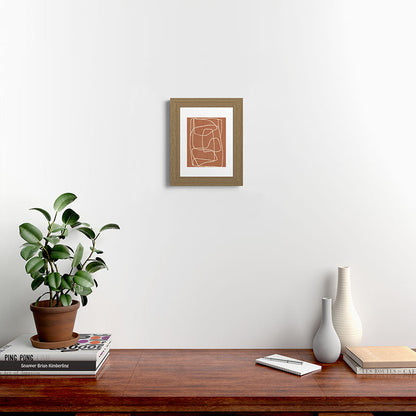 Abstract line art 22 Framed Art Print Gallery Image 37