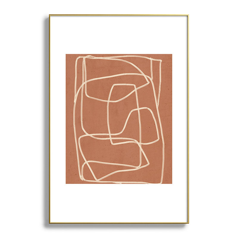 Abstract line art 22 Framed Art Print Gallery Image 94
