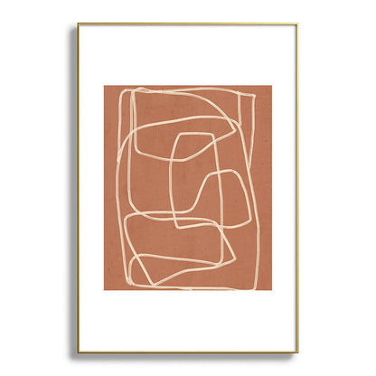 Abstract line art 22 Framed Art Print Gallery Image 94