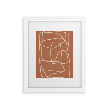 Abstract line art 22 Framed Art Print Gallery Image 53