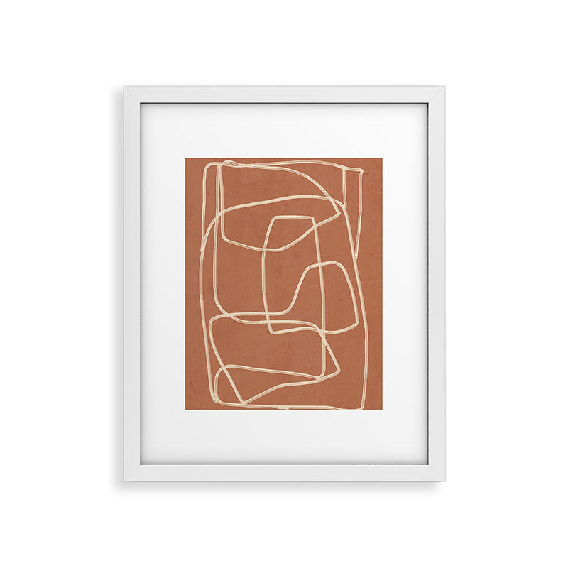 Abstract line art 22 Framed Art Print Gallery Image 23