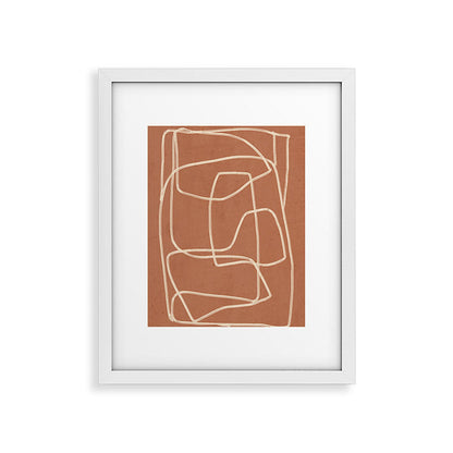 Abstract line art 22 Framed Art Print Gallery Image 23