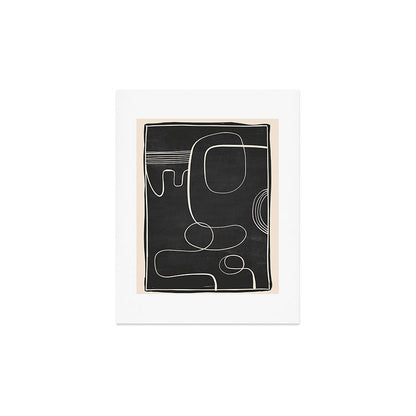 Abstract line art 48 Art Print Gallery Image 3