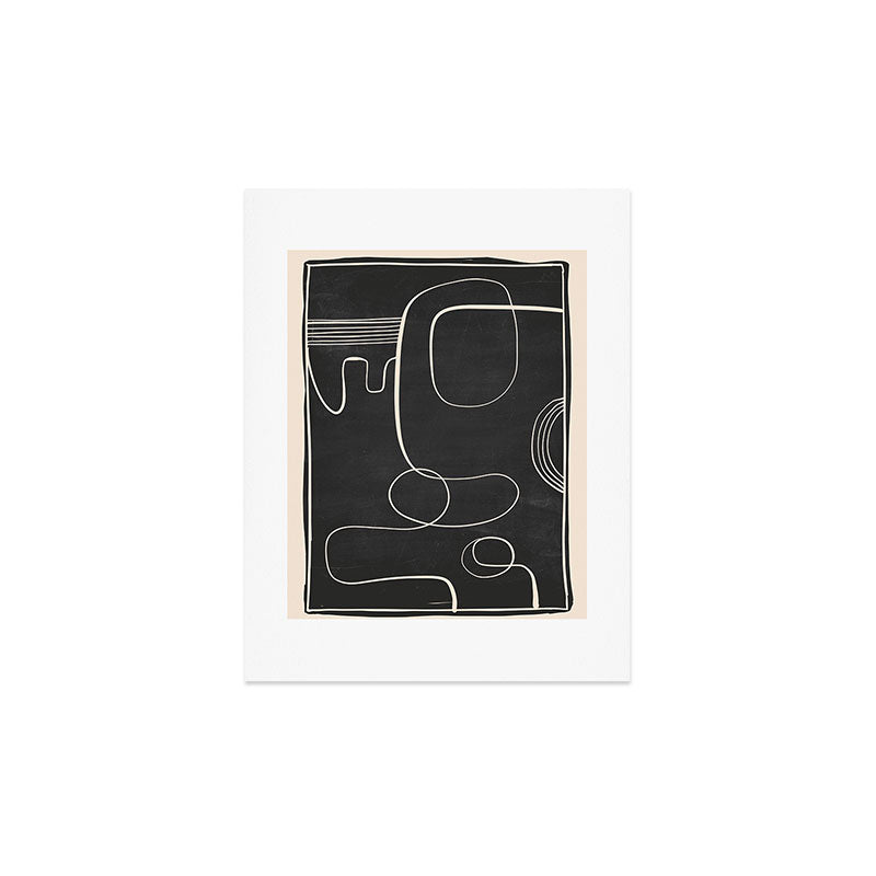 Abstract line art 48 Art Print Gallery Image 2