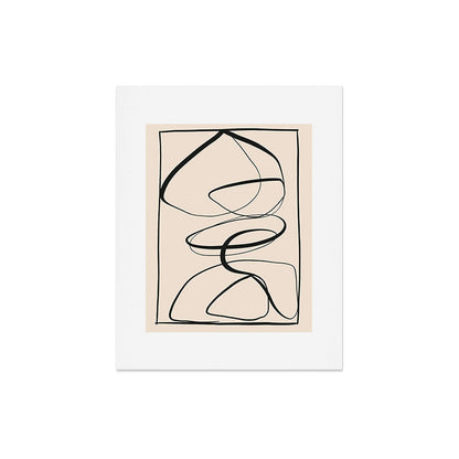 Abstract line art 48a Art Print Gallery Image 5