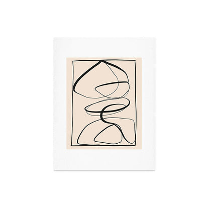 Abstract line art 48a Art Print Gallery Image 6