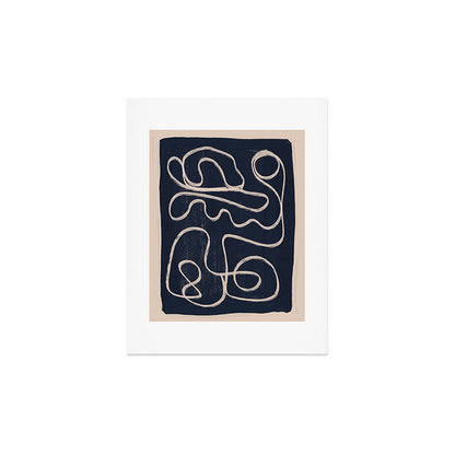Abstract line art 52 Art Print Gallery Image 3
