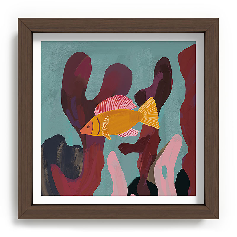 Coral and Fish Framed Art Print Gallery Image 27