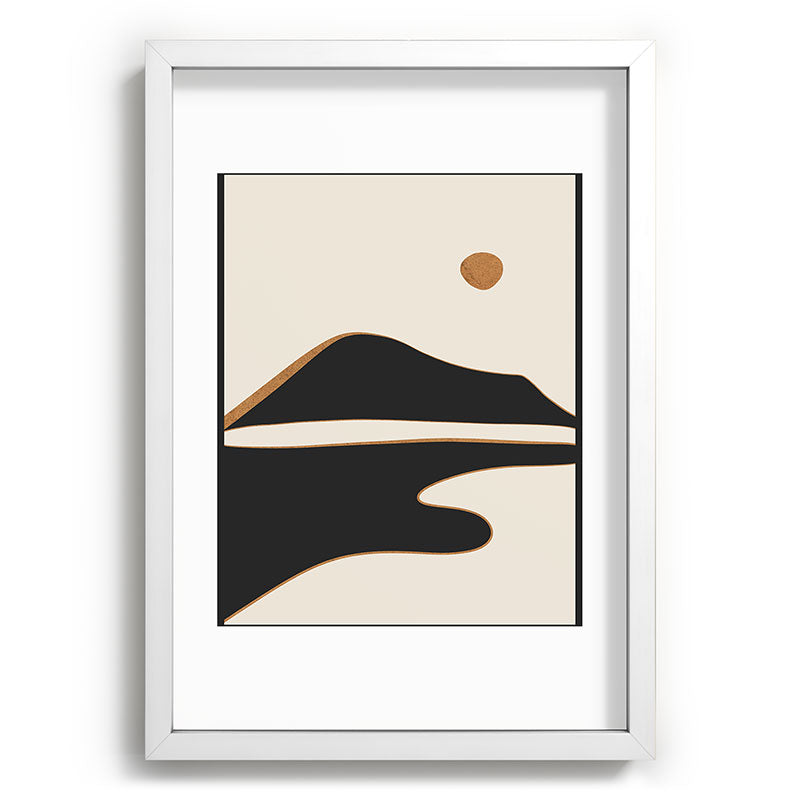 Minimalist Abstract Landscape 2 Framed Art Print Gallery Image 105