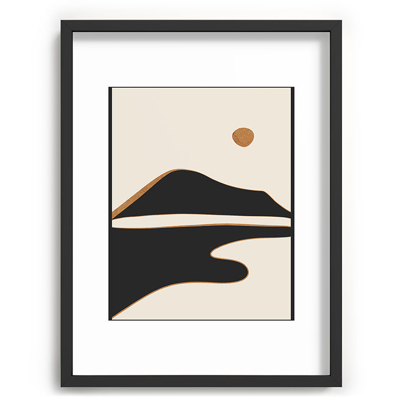 Minimalist Abstract Landscape 2 Framed Art Print Gallery Image 84