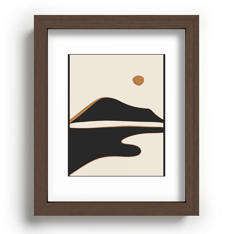 Minimalist Abstract Landscape 2 Framed Art Print Gallery Image 88