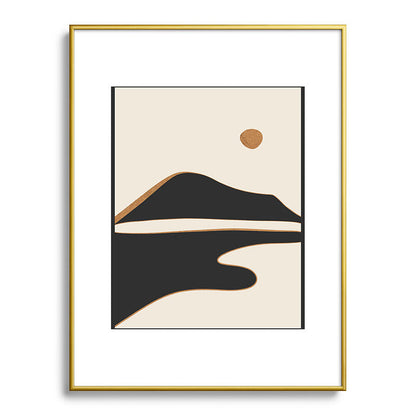 Minimalist Abstract Landscape 2 Framed Art Print Gallery Image 124