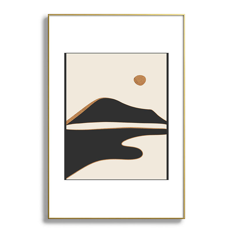 Minimalist Abstract Landscape 2 Framed Art Print Gallery Image 127