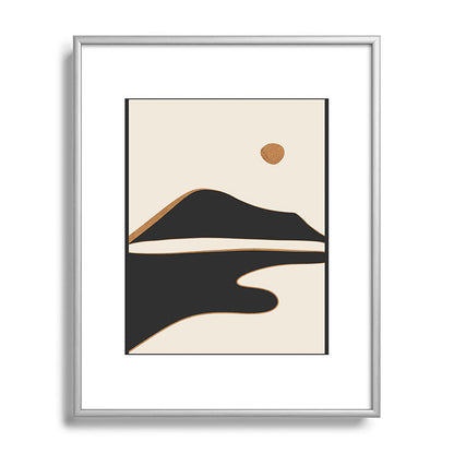 Minimalist Abstract Landscape 2 Framed Art Print Gallery Image 129