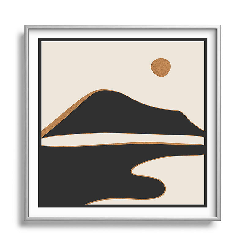 Minimalist Abstract Landscape 2 Framed Art Print Gallery Image 140