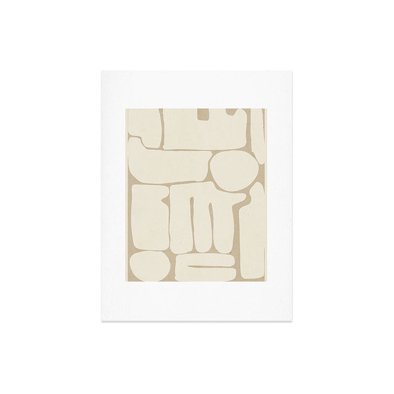 Modern Abstract Minimal Shapes 164 Art Print Gallery Image 6