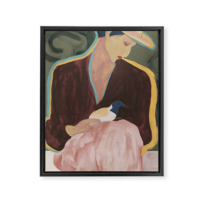 The Gentle Keeper Framed Canvas Print Gallery Image 6
