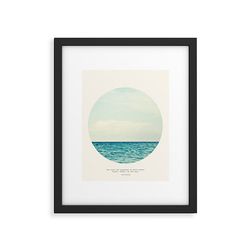 Salt Water Cure Framed Art Print Gallery Image 2