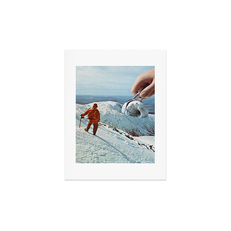 Ice Cream Mountain II - Cookies & Cream Art Print Gallery Image 3
