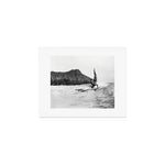 Surfing Diamond Head, Hawaii Art Print Gallery Image 1