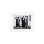 Women Beer Drinkers, Black and White Vintage Art Art Print Gallery Image 1