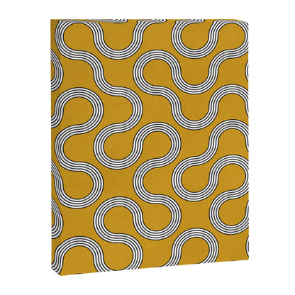 My Favorite Geometric Patterns No.31 - Mustard Yellow Canvas Print Gallery Image 6